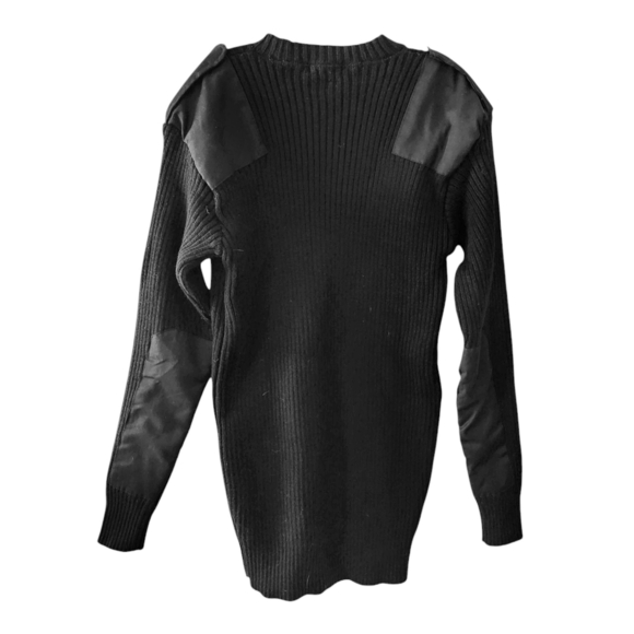 Vintage Bushline Commando Sweater Men XXL Black Military SAS 90s Tactical - Picture 7 of 9